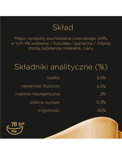 Sheba sáčok Selection in Sauce Juicy Flavors mokré krmivo pre mačky v omáčke (s hovädzím, s jahňacím, s kuracím mäsom, s morčacím mäsom) 12x85 g