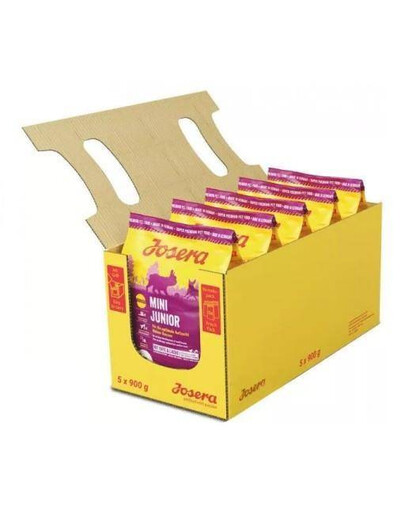 JOSERA Mini Junior krmivo pre šteňatá 5x 900 g