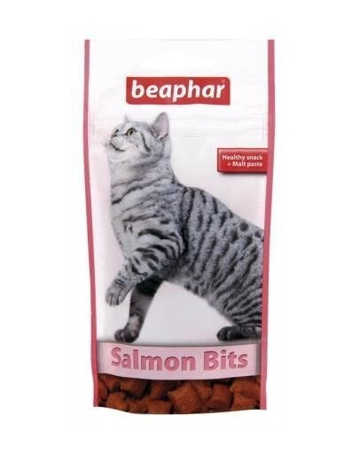 Beaphar Salmon Bits Healthy 35 g lososové pamlsky pro kočky