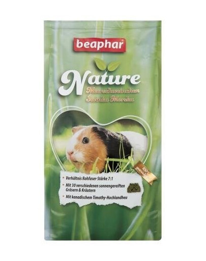 Beaphar Nature Guinea Pig 1,25 kg - kompletní granule pro morčata