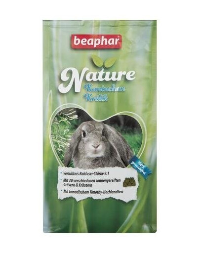 Beaphar Nature Kaninchen 1,25 kg granule pro králíky