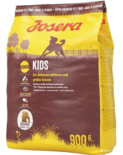 Josera Junior Kids 900 g granule pre šteňatá stredných a veľkých plemien