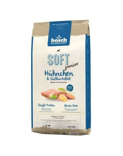 BOSCH Mäkké kura junior & batáty 12,5 kg