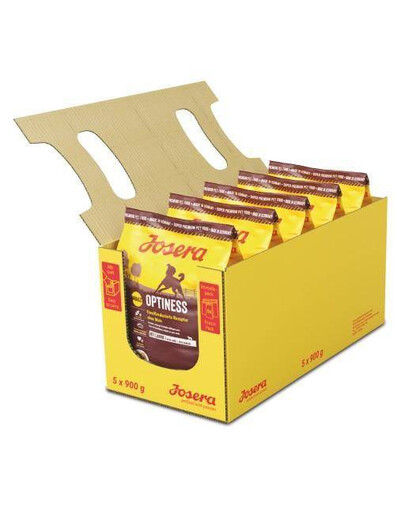 JOSERA Dog Optiness s baránkom pre citlivé psy 5x 900 g