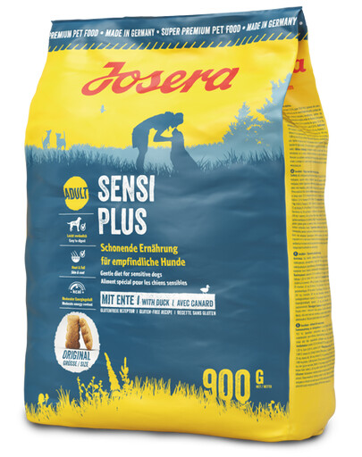 Josera Dog Sensiplus 900 g granule s kačacou a ryžou