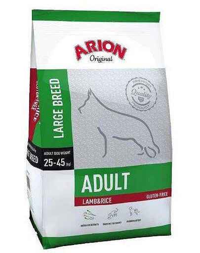 Arion Original Adult Large Lamb&Rice 12 kg granule pre dospelých psov s jahňacím mäsom