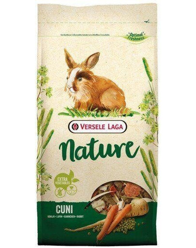 Versele - Laga Nature Cuni 9 kg - pelety pre zakrslé králiky