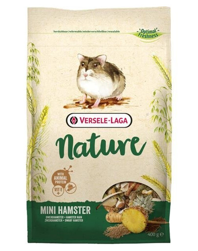Versele - Laga Nature Mini Hamster 400g - Směsné krmivo pro trpasličí křečky 400g