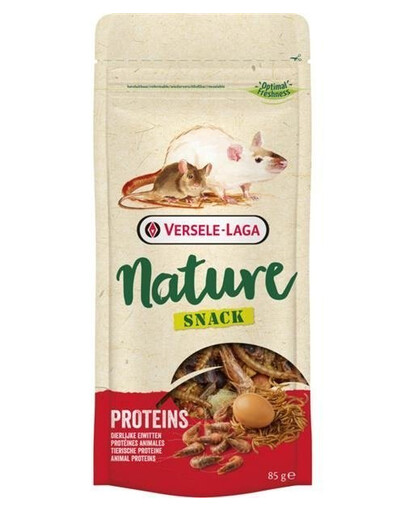 Versele - Laga Nature Snack Proteins 85 g - vysoce proteinový snack pro králíky a býložravé a všežravé hlodavce 85 g