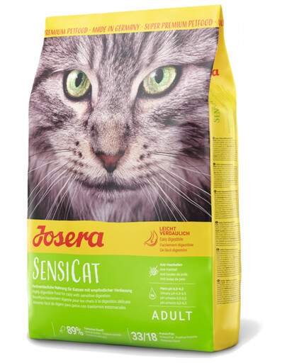 Josera Sensicat 10kg krmivo pre mačky s citlivým tráviacim systémom