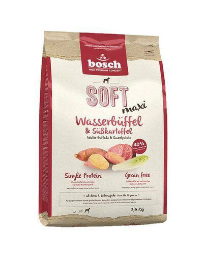 BOSCH Soft Maxi vodný byvol batát 2,5 kg