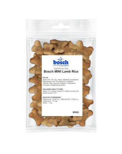 BOSCH Mono Mini jahňacie&ryžové sušienky 10 kg maškrty pre psov 10 kg