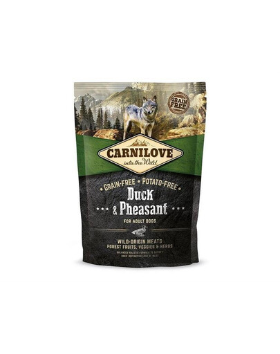 Carnilove Duck & Pheasant For Adult 1,5 kg - granule pro dospělé psy