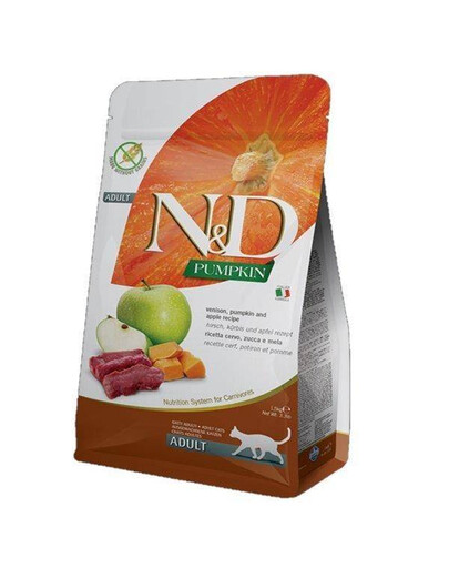 N&D Cat Pumpkin Venison & Apple 1,5 kg