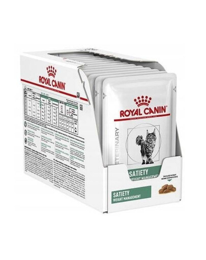 Royal Canin Cat Satiety Weight Management Feline 85g - suché krmivo pro kočky se sníženým obsahem energie