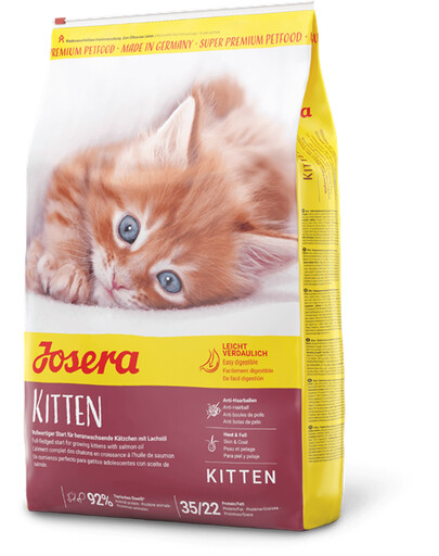 Josera Kitten 2kg granule pre mačiatka, gravidné a dojčiace mačky