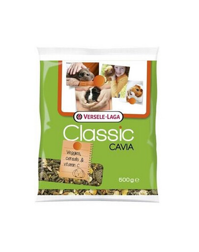 Versele-Laga Cavia Classic 500 g - směs pro morčata 500g