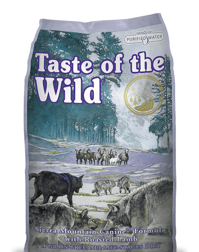 Krokety Taste Of The Wild Sierra Mountain pre dospelých psov 12,2 kg