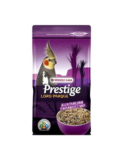 Versele - Laga Australian Parakeet Loro Parque Mix 1 kg krmivo pre stredne veľké austrálske papagáje (nymfy, roselly, lúčne papagáje)