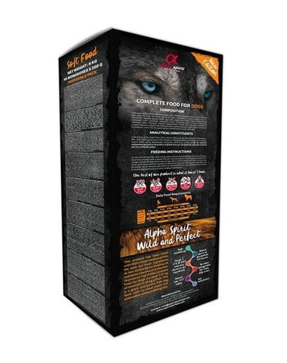 Alpha Spirit Multiprotein 9 kg - měkké granule pro psy