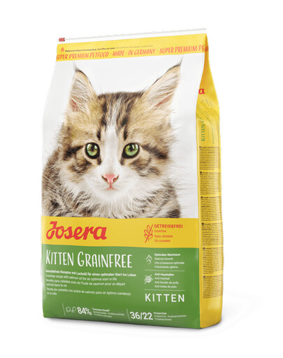 Josera Kitten Grainfree 10 kg granule bez obilnín pre mačiatka, gravidné a dojčiace mačky