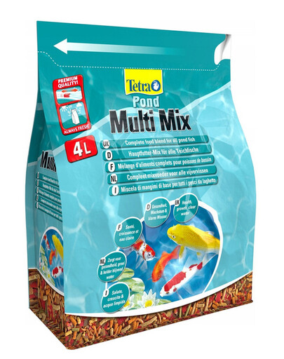 TETRA Pond Multi Mix krmivo pre ryby v jazierkach 4 l