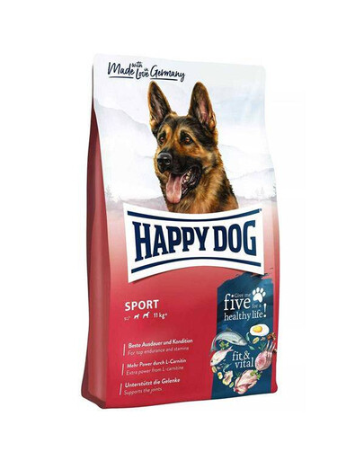 Happy Dog Supreme Fit&Vital Sport Adult 14 kg - suché krmivo pro aktivní psy 14 kg