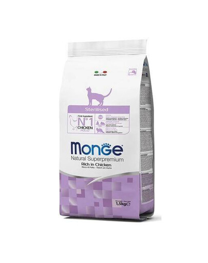 MONGE Cat Sterilized granule pre sterilizované mačky 400 g