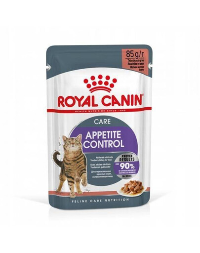 ROYAL CANIN Appetite Control Gravy kapsičky pre mačky s nadmernou chuťou do jedla 12x 85 g
