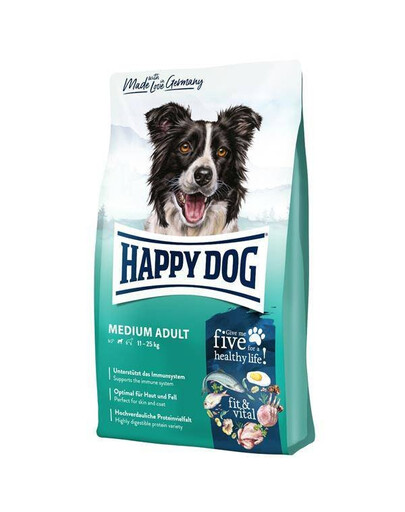 Happy Dog Supreme Fit&Vital Medium Adult 12 kg - suché krmivo pro dospělé psy středních plemen