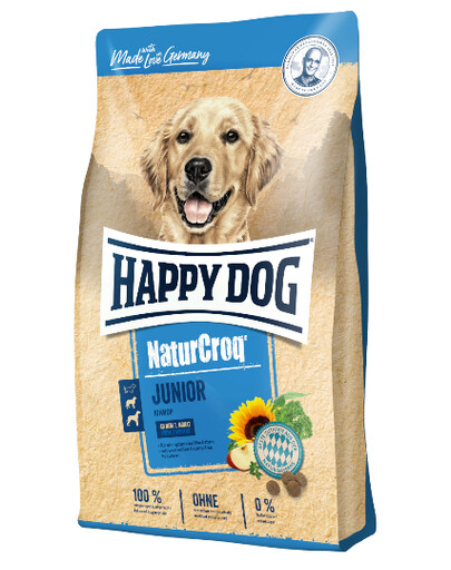 Happy Dog NaturCroq Junior 15 kg granule pre psov starších ako 7 mesiacov