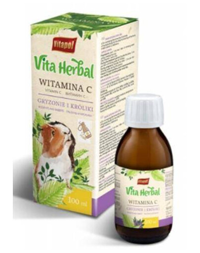 VITAPOL Vita Herbal Vitamín C pre hlodavce a králiky 100 ml