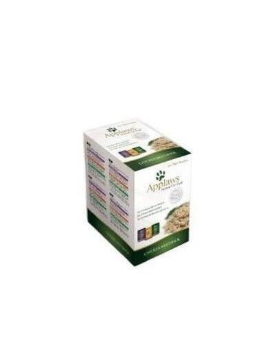 Applaws Natural Cat Food Chicken Multipack 12 x 70g - sada mokrého krmiva pro kočky s kuřecím masem 12x70g