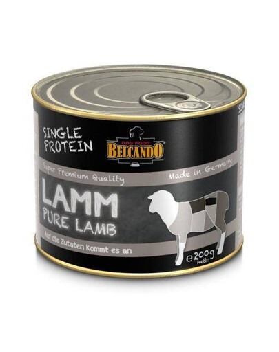 BELCANDO Single Protein Lamb 200 g vlhké krmivo pre dospelých psov 200 g