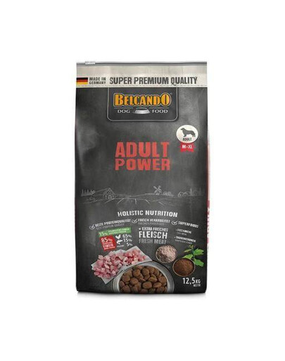 BELCANDO Power M-XL granule pre veľmi aktívnych psov a sučky v období ruje 12,5 kg