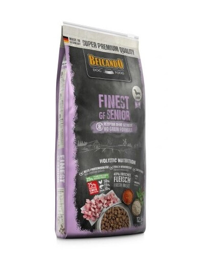 BELCANDO Finest Grain Free Senior XS-M 12,5 kg granule pre psov