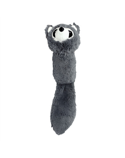 Maznáčik Nova Fox plyšovo šedý vŕzgajúci 41cm