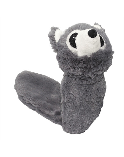 Maznáčik Nova Fox plyšovo šedý vŕzgajúci 41cm