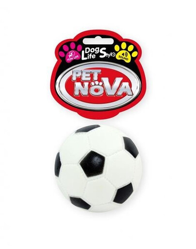 Pet Nova DOG LIFE STYLE futbalová lopta 7 cm