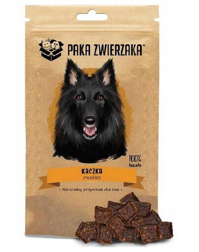 Paka Zwierzaka Chunkies 100% Duck 80 g maškrty pre dospelých psov