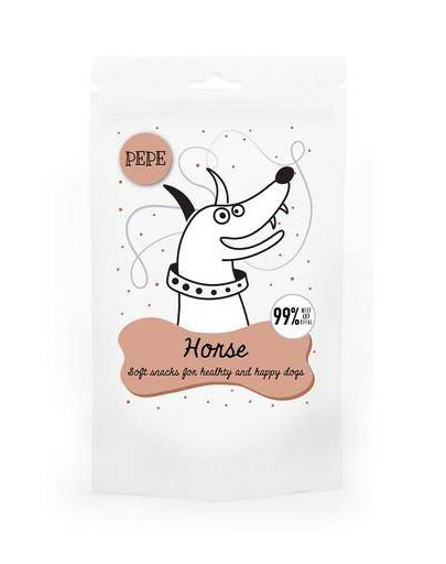 PEPE mini chunkies horse 70 g maškrty pre dospelých psov