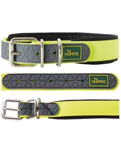 HUNTER vodítko 2cm/1,2m žltá neónová