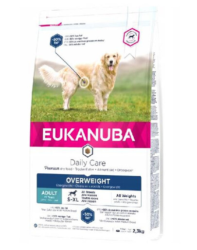 EUKANUBA Daily Care dospelý pes s nadváhou 2,3 kg