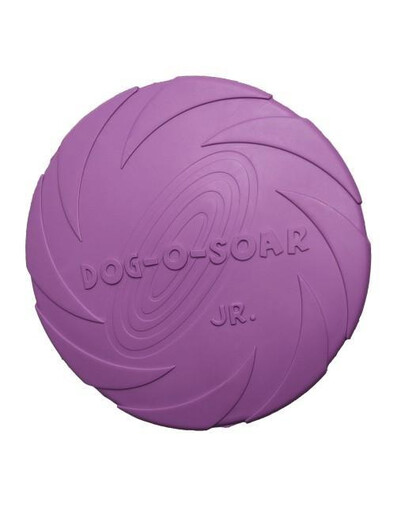 PET-NOVA RUB-DISC-VIOLET gumový disk hračka pre psov