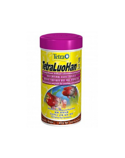 Tetra LuoHan Large Pellets krmivo pre veľké tropické ryby druhu Flowerhorn 1 l