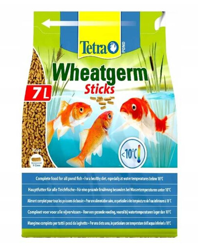 TETRA Pond Wheatgerm Sticks krmivo v tyčinkách pre jazierkové ryby 7 l