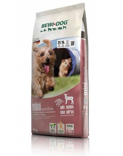 BEWI DOG Mini Sensitive 12,5 kg pre malé psy