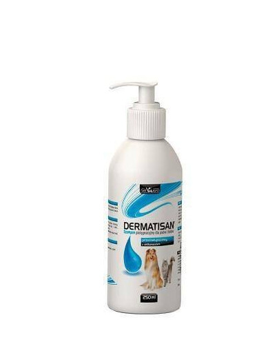 VET-AGRO Dermatisan šampón proti lupinám s enilkonazolom 250 ml