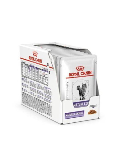 ROYAL CANIN VHN Cat Mature Consult mokré krmivo pre staršie mačky 12x 85 g