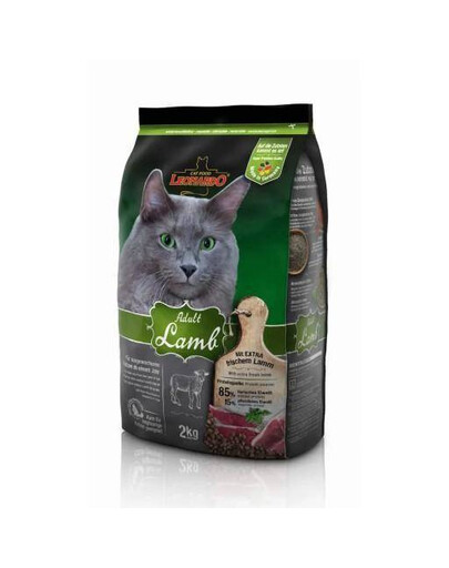 LEONARDO Adult Lamb & Rice granule s jahňacím mäsom pre dospelé mačky 2 kg